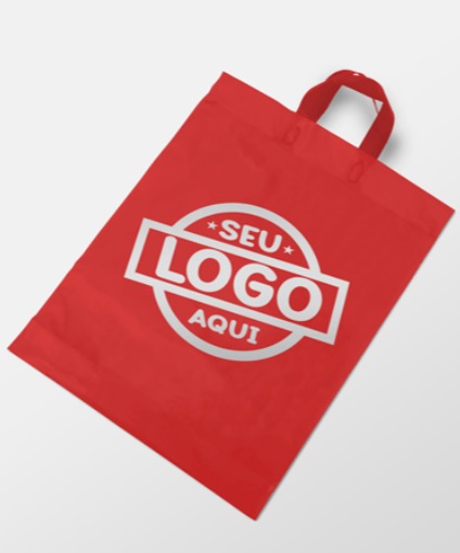 Sacola Plástica com alça